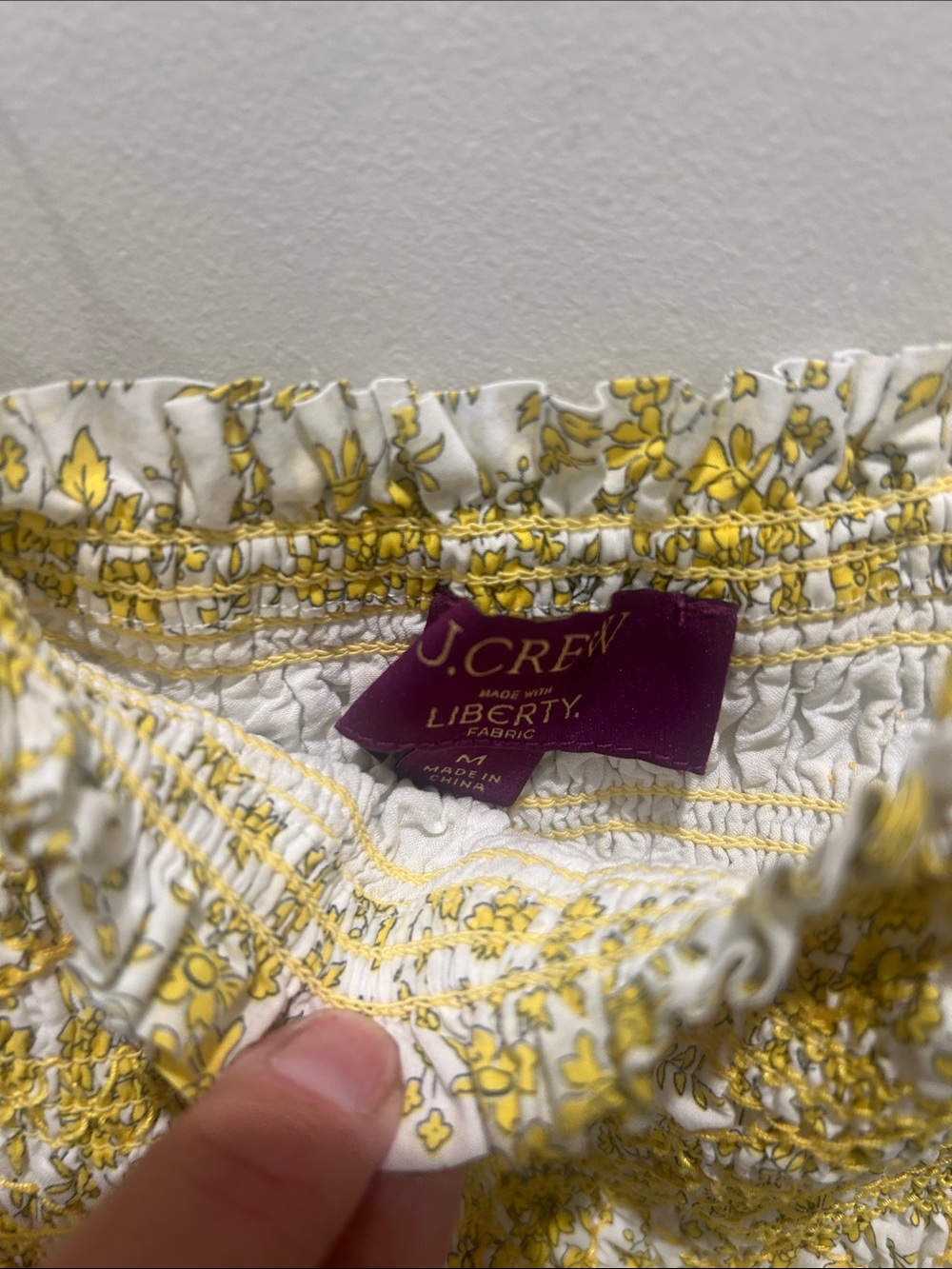 J. Crew Yellow and White Floral Sundress - Picture 2 of 4